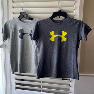 2 Under Armour t-shirts • Size Youth medium